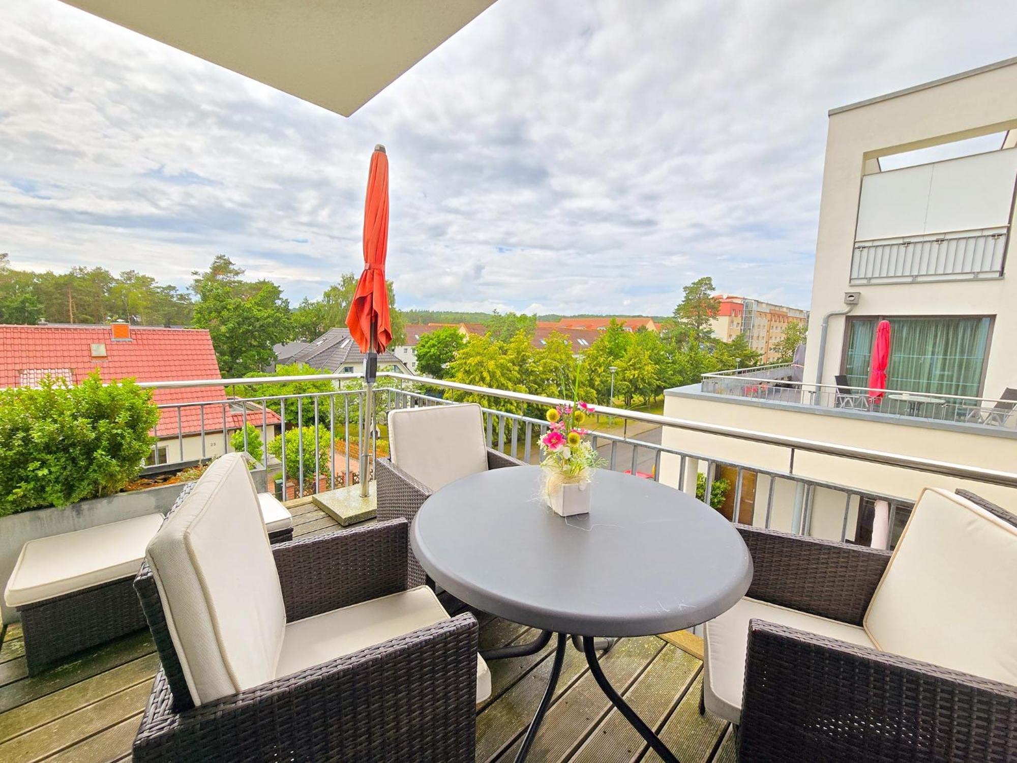 Strandvillen Binz - Ferienwohnung Mit 1 Schlafzimmer Und Balkon Dr-421 외부 사진